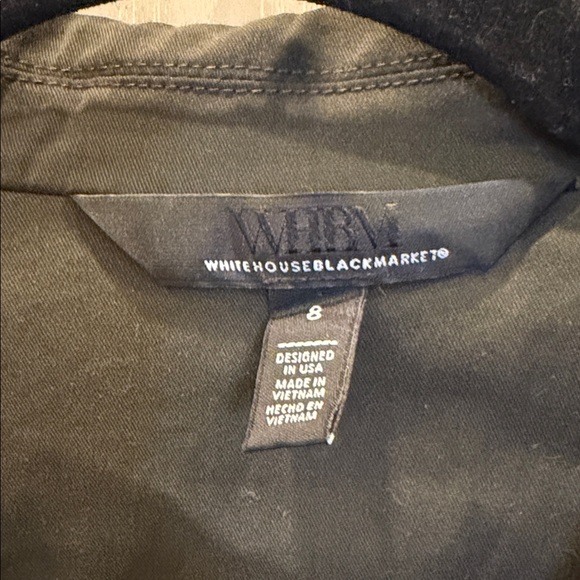 White House Black Market Dark Green Blazer - Picture 4 of 10